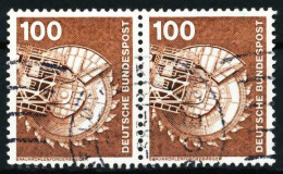 BRD DS INDUSTRIE U. TECHNIK Nr 854 Gestempelt WAAGR PAAR X66820E - Used Stamps