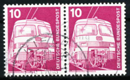 BRD DS INDUSTRIE U. TECHNIK Nr 847 Gestempelt WAAGR PAAR X66C24A - Used Stamps