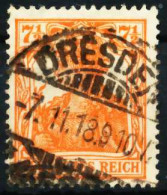 D-REICH K A Nr 99b Zentrisch Gestempelt X687136 - Used Stamps