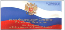 Russie 2003 Yvert N° 6766-6767 ** L'Assemblée Fédérale Nouvel An Emission 1er Jour Carnet Prestige Folder Booklet. - Neufs