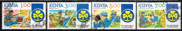 KENYA / Oblitérés / Used / 1985 - 75 Ans De Scoutisme Féminin - Kenya (1963-...)