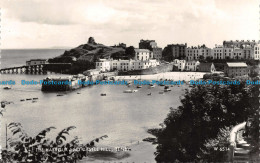 R111062 The Harbour And Castle Hill. Tenby. Valentine. RP - Welt