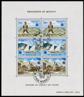 MONACO Block 15 Zentrisch Gestempelt S0023AE - Blocks & Sheetlets