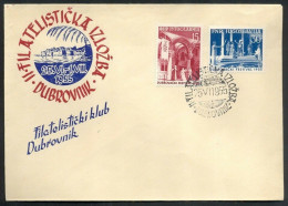 .Yugoslavia, 1955-06-25, Dubrovnik, Summer Festival, Theater, Commemorative Postmark & Cover - Other & Unclassified