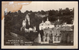 Mexico - Circa 1950 - Puebla - Santuario De San Miguel Del Milagro - Mexiko