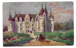 (37). Azay Le Rideau.  (1) Chateau - Azay-le-Rideau