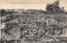 60-CHAMPLIEU-RUINES-N°370-G/0175 - Other & Unclassified