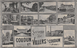 60-COUDUN ET VILLIERS SUR COUDUN-N°370-G/0129 - Other & Unclassified
