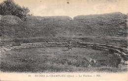 60-CHAMPLIEU-RUINES-N°370-G/0075 - Autres & Non Classés