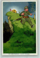 10519311 - Karikatur Militaer Kinderserie Enfantine - Humor