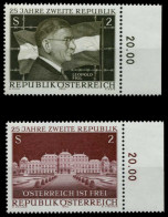 ÖSTERREICH 1970 Nr 1322-1323 Postfrisch ORA X7F342E - Unused Stamps