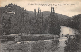 63-CHATEAUNEUF LES BAINS-N°371-F/0359 - Sonstige & Ohne Zuordnung