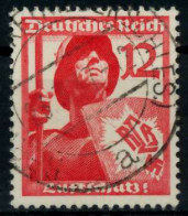 3. REICH 1937 Nr 645 Gestempelt X860EDE - Oblitérés