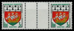FRANKREICH 1958 Nr 1222ZW Postfrisch 3ER STR S026DFE - Ungebraucht