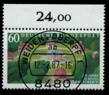 BRD 1987 Nr 1312 Zentrisch Gestempelt ORA X89E826 - Used Stamps