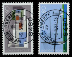 BRD BUND 1987 Nr 1321-1322 Zentrisch Gestempelt X89E976 - Used Stamps