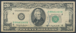 °°° USA 20 DOLLARS 1950 D °°° - Federal Reserve Notes (1928-...)