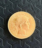 20 Fr Or Coq Marianne 1908 - 20 Francs (gold)