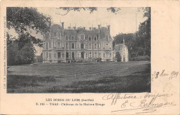 72-VAAS-CHÂTEAU DE LA MAISON ROUGE-N°373-E/0351 - Other & Unclassified