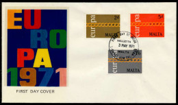 MALTA Nr 422-424 BRIEF FDC X92E3A6 - Malta