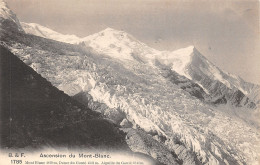 74-CHAMONIX-ASCENSION DU MONT BLANC-N°374-A/0079 - Chamonix-Mont-Blanc