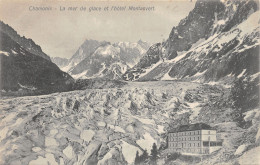 74-CHAMONIX-LA MER DE GLACE-N°374-A/0059 - Chamonix-Mont-Blanc