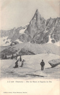 74-CHAMONIX-LA MER DE GLACE-N°373-H/0355 - Chamonix-Mont-Blanc