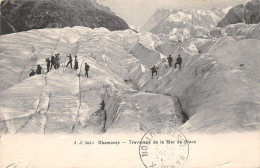 74-CHAMONIX-LA MER DE GLACE-N°373-H/0301 - Chamonix-Mont-Blanc