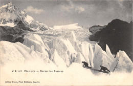 74-CHAMONIX-GLACIER DES BOSSONS-N°373-H/0311 - Chamonix-Mont-Blanc