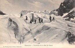 74-CHAMONIX-LA MER DE GLACE-N°373-H/0249 - Chamonix-Mont-Blanc