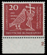 BRD 1960 Nr 331 Postfrisch FORMNUMMER 2 X95CF2A - Neufs
