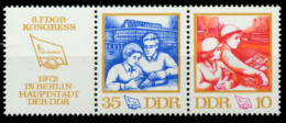DDR ZUSAMMENDRUCK Nr WZd267 Postfrisch 3ER STR S048472 - Zusammendrucke