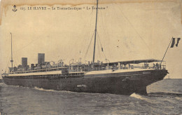 76-LE HAVRE-LE TRANSATLANTIQUE LA TOURAINE-N°374-D/0369 - Non Classés