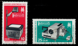 DDR 1972 Nr 1782-1783 Gestempelt X997542 - Oblitérés