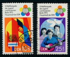 DDR 1973 Nr 1829-1830 Gestempelt X68ACDE - Used Stamps