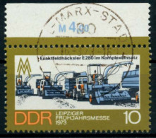 DDR 1973 Nr 1832 Zentrisch Gestempelt ORA X68AC06 - Gebraucht