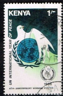 KENYA / Oblitérés / Used / 1986 - Année Internationale De La Paix - Kenya (1963-...)