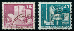 DDR DS AUFBAU IN DER Nr 1853-1854 Gestempelt X691596 - Used Stamps