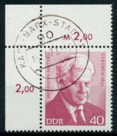 DDR 1973 Nr 1855 Zentrisch Gestempelt ECKE-OLI X691626 - Gebruikt