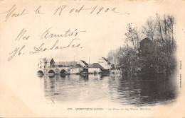 77-MORET SUR LOING-N°375-G/0135 - Moret Sur Loing