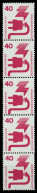 BRD DS UNFALLV Nr 699ARa Postfrisch 5ER STR X6DA92E - Unused Stamps