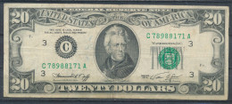 °°° USA 20 DOLLARS 1974 C °°° - Billets De La Federal Reserve (1928-...)