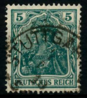 D-REICH GERMANIA Nr 85IIa Gestempelt X71917A - Used Stamps