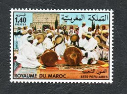 1983 - Morocco - Maroc - Popular Arts- Arts Populaires - Music - Musique - Complete Set 1v.MNH** - Musik