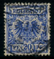 D-REICH KRONE ADLER Nr 48d Gestempelt X726F56 - Used Stamps