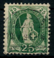 SCHWEIZ ST.HELV Nr 59XCb Gestempelt X7469A2 - Used Stamps
