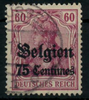 BES 1WK LP BELGIEN Nr 6 Gestempelt X77B276 - Occupation 1914-18