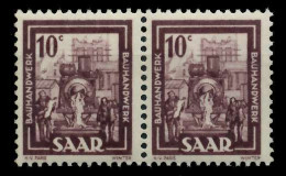 SAARLAND 1949 Nr 272 Postfrisch WAAGR PAAR X7999E2 - Unused Stamps