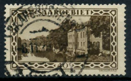 SAARGEBIET 1926 Nr 113 Zentrisch Gestempelt X7B220E - Gebraucht