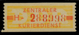 DDR DIENST WERTSTREIFEN Nr 18I H ND Postfrisch X7BD10A - Other & Unclassified